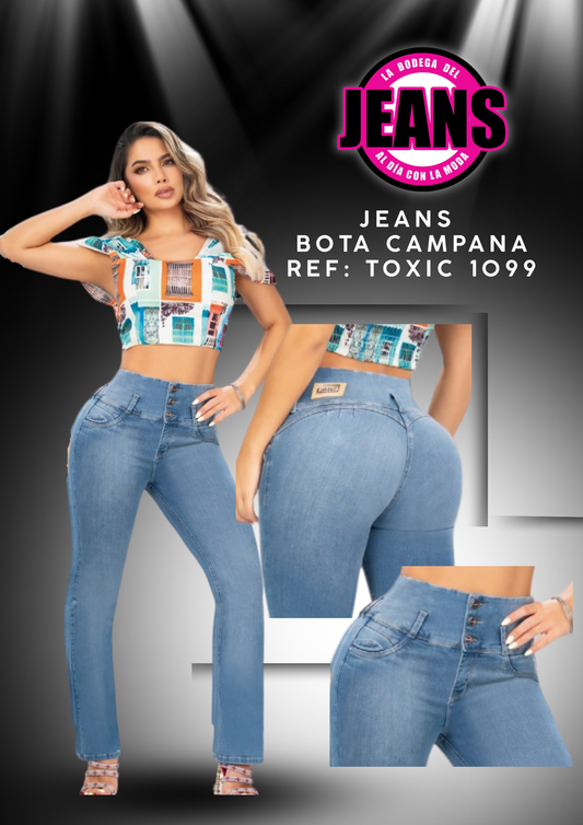 JEANS BOTA CAMPANA 1099